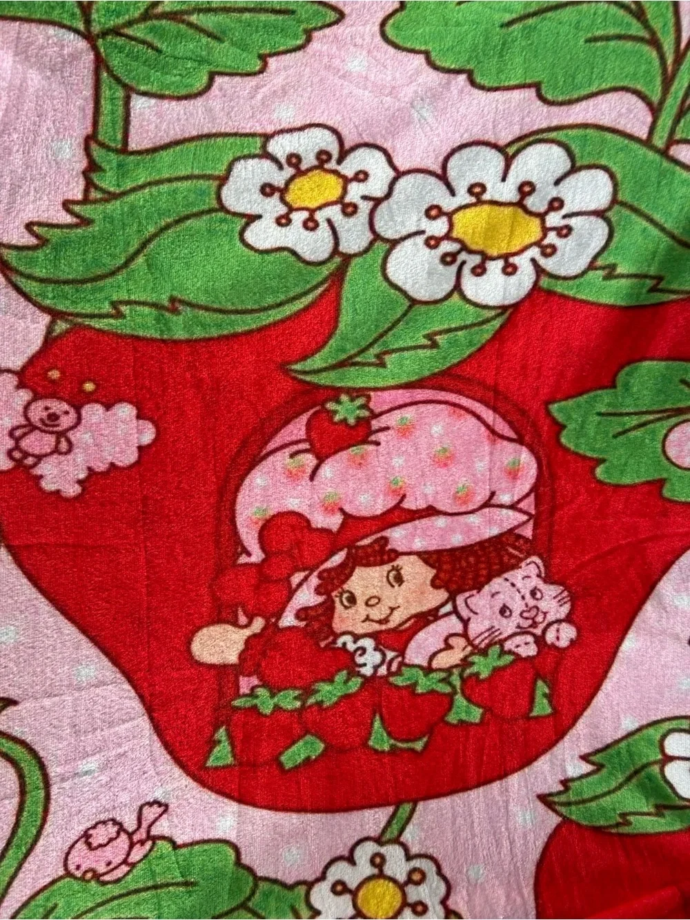 Strawberry Shortcake x My Melody Throw Blanket | Brand New
